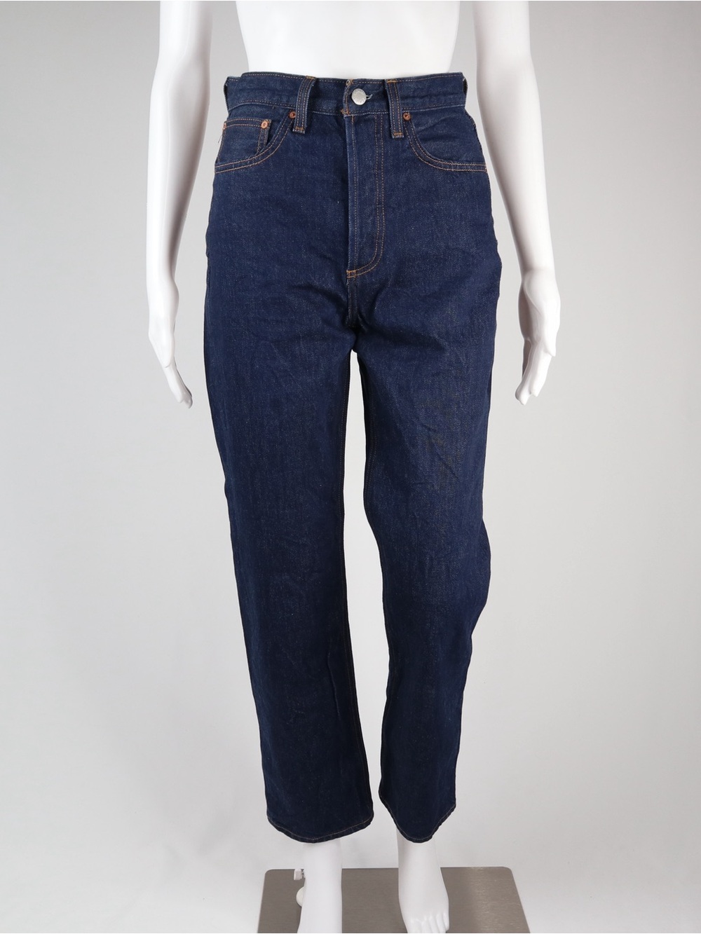 ARITZIA Denim Forum | Women's The Joni High-Rise Loose Dark Blue | Size 24